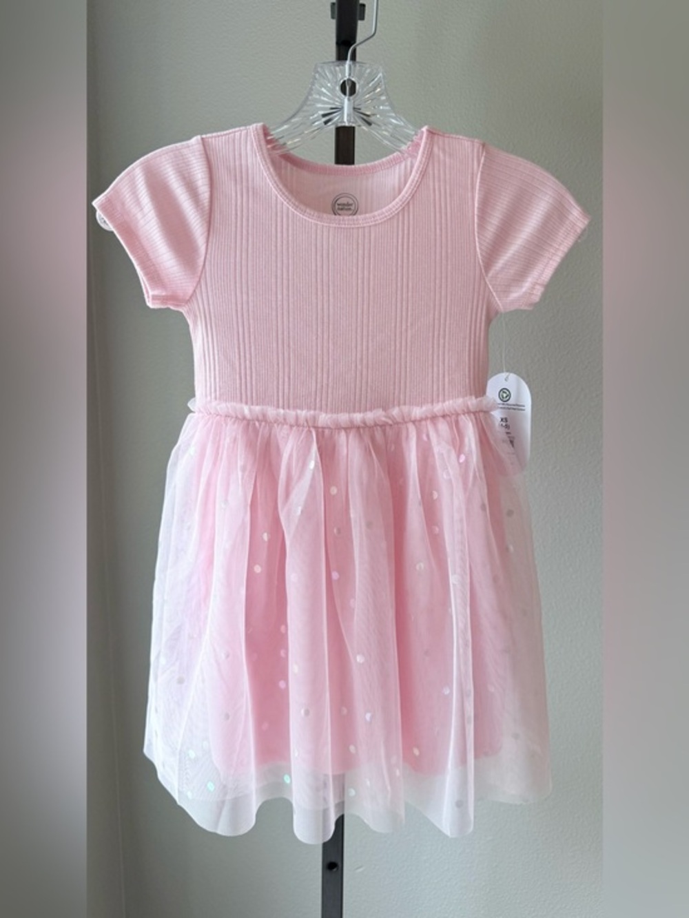 NWT Wonder Nation Pink Frost tutu dress